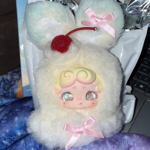 Lucky Deer Nai Rongrong Ice Series Plush - Sea Salt Ice w/ Liquid Glitter Eyes